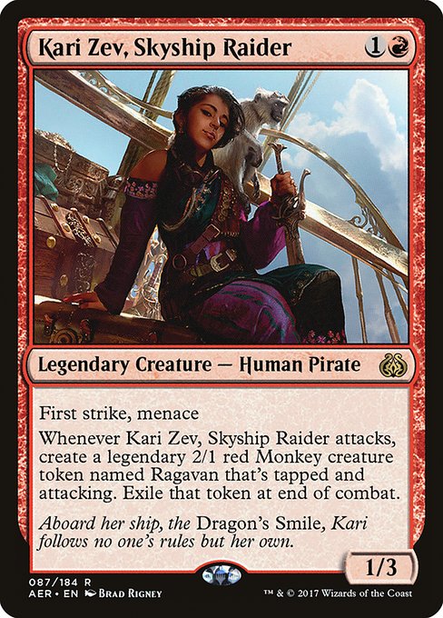 Kari Zev, Skyship Raider (AER-87)
