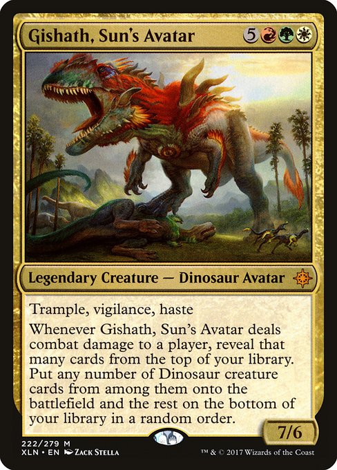 Gishath, Sun's Avatar (XLN-222)