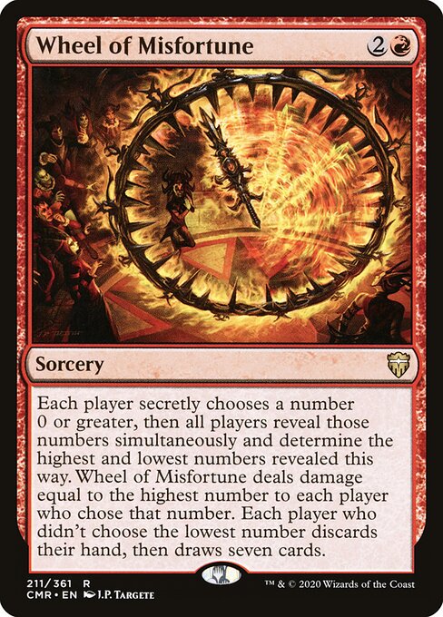 Wheel of Misfortune (CMR-211) (Foil)
