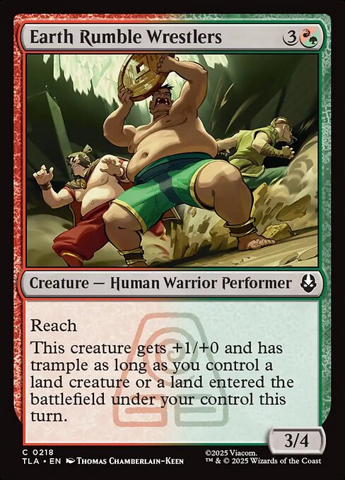 Earth Rumble Wrestlers (TLA-218)