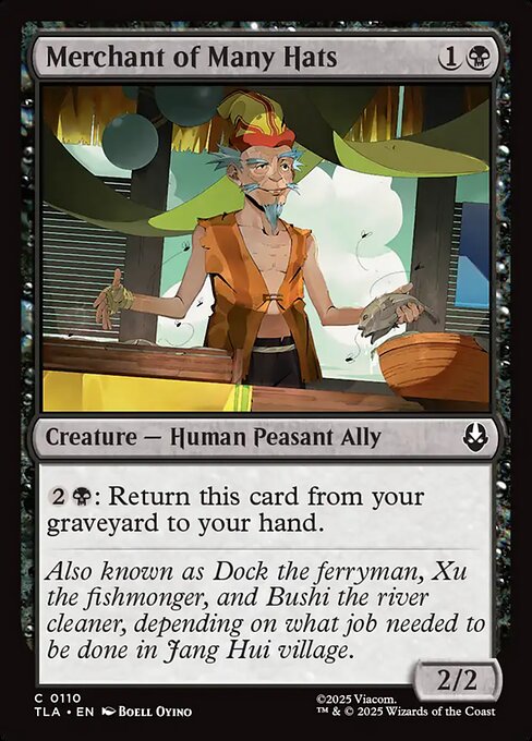 Merchant of Many Hats (TLA-110)