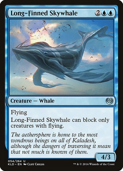 Long-Finned Skywhale (KLD-54)