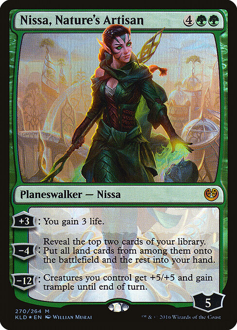 Nissa, Nature's Artisan (KLD-270) (Foil)