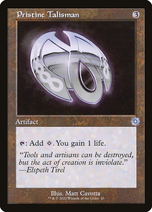 Pristine Talisman (BRR-43) (Foil)