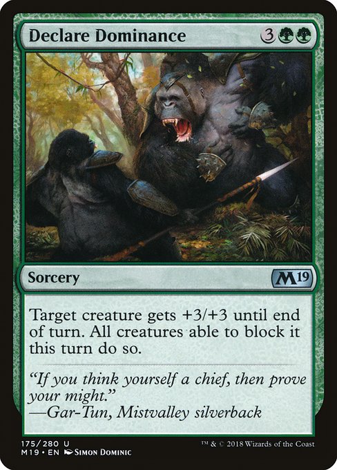 Declare Dominance (M19-175)