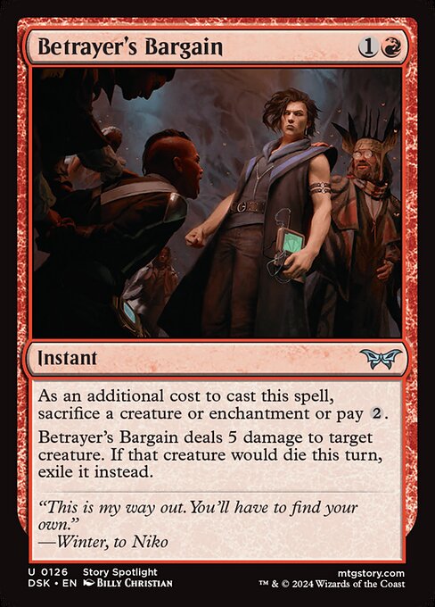 Betrayer's Bargain (DSK-126)