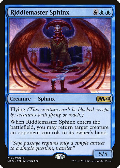 Riddlemaster Sphinx (M20-317)