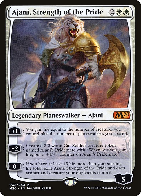 Ajani, Strength of the Pride (M20-2)