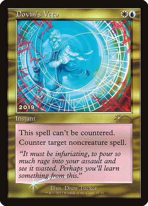 Dovin's Veto (P30A-27) (Foil)