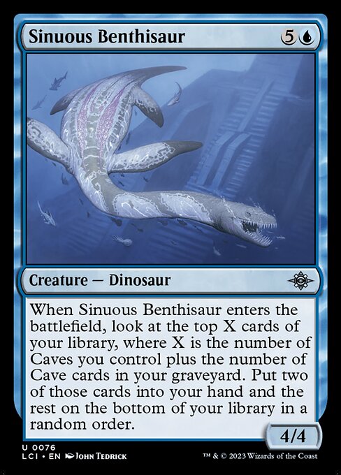 Sinuous Benthisaur (LCI-76)