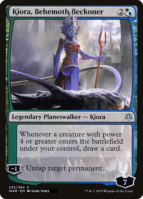 Kiora, Behemoth Beckoner (WAR-232)