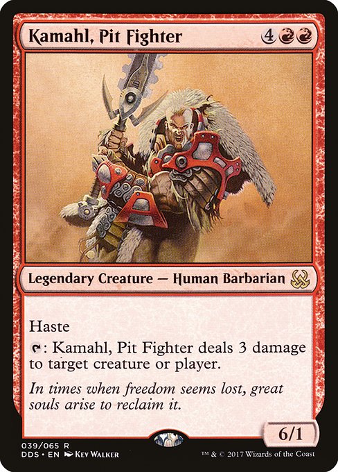 Kamahl, Pit Fighter (DDS-39)