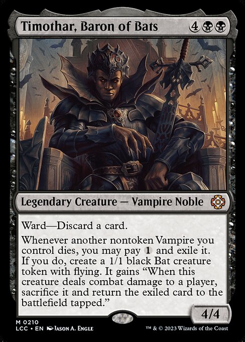 Timothar, Baron of Bats (LCC-210)