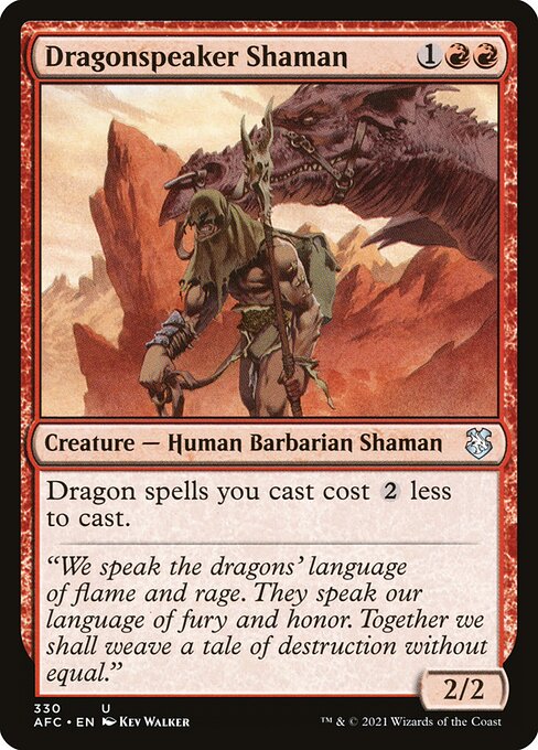 Dragonspeaker Shaman (AFC-330)