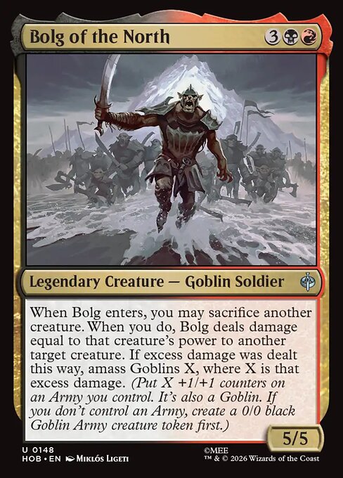 Bolg of the North (HOB-148) (Foil)