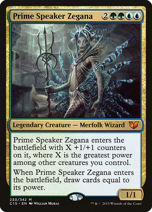 Prime Speaker Zegana (C15-230)