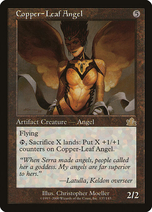 Copper-Leaf Angel (PCY-137)