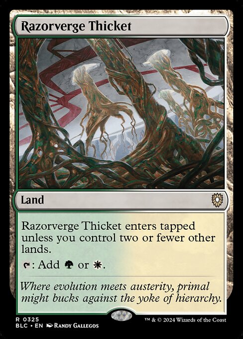 Razorverge Thicket (BLC-325)