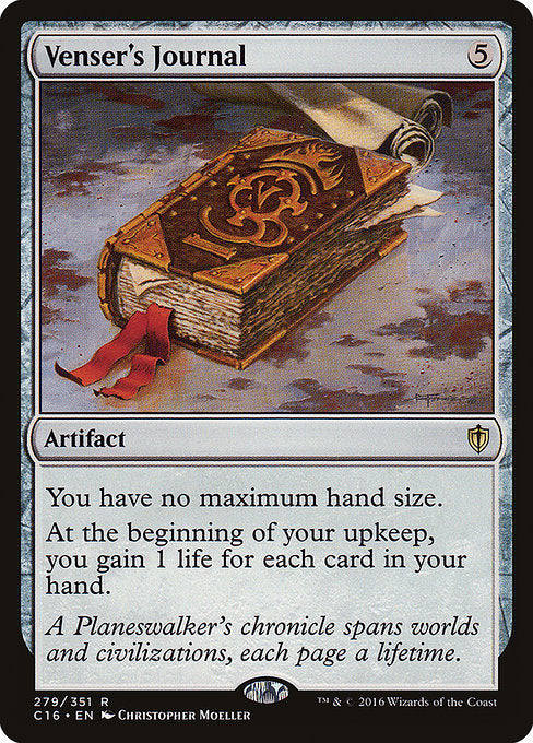 Venser's Journal (C16-279)