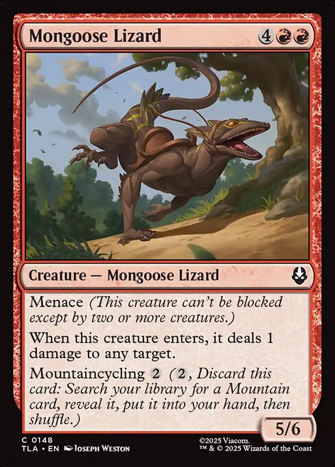 Mongoose Lizard (TLA-148)