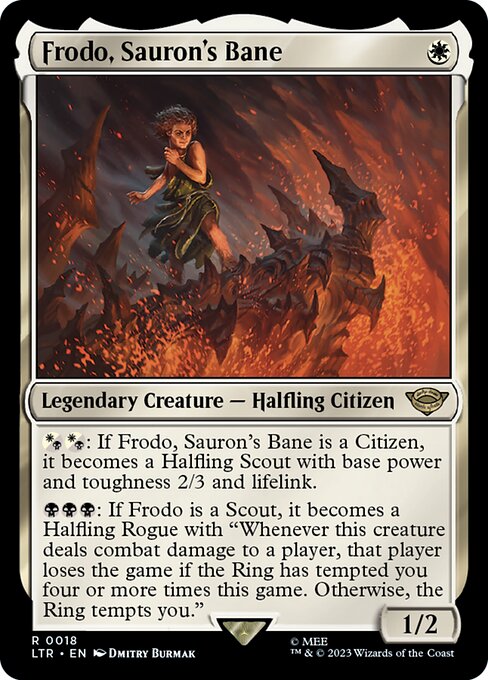 Frodo, Sauron's Bane (LTR-18) (Foil)