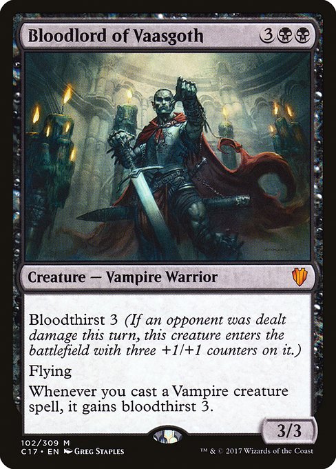 Bloodlord of Vaasgoth (C17-102)