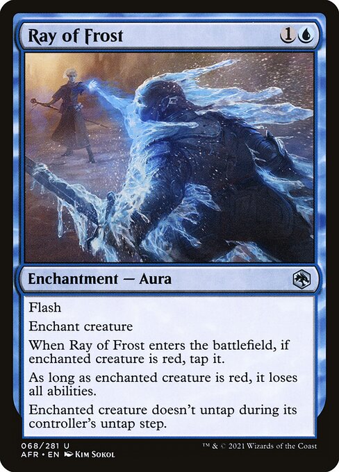 Ray of Frost (AFR-68) (Foil)