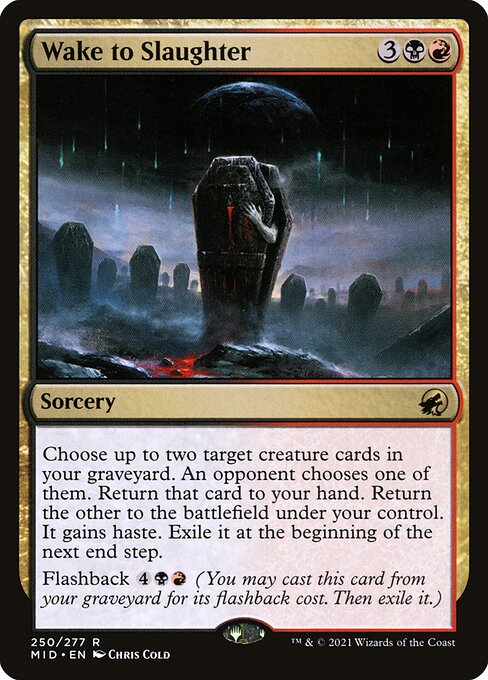 Wake to Slaughter (MID-250)