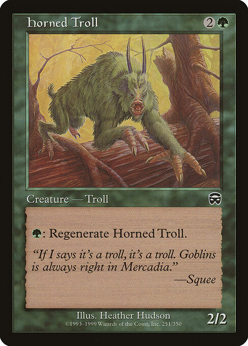 Horned Troll (MMQ-251) (Foil)