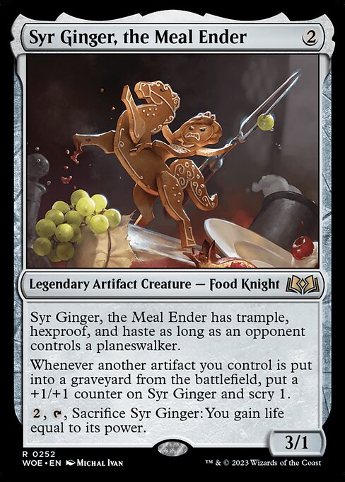 Syr Ginger, the Meal Ender (WOE-252)