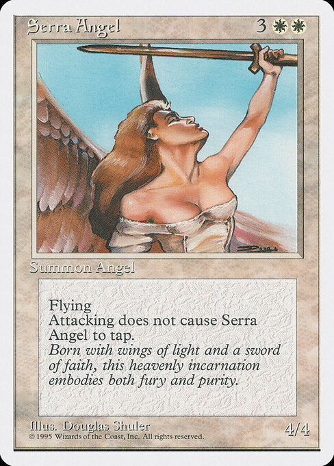 Serra Angel (4ED-50) [Poor]