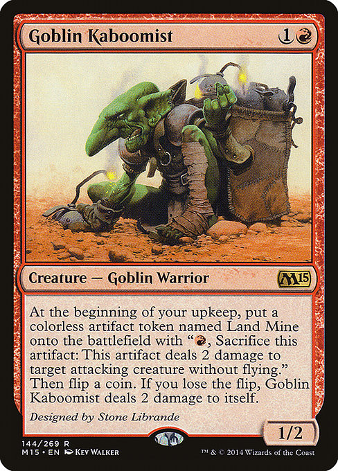Goblin Kaboomist (M15-144)
