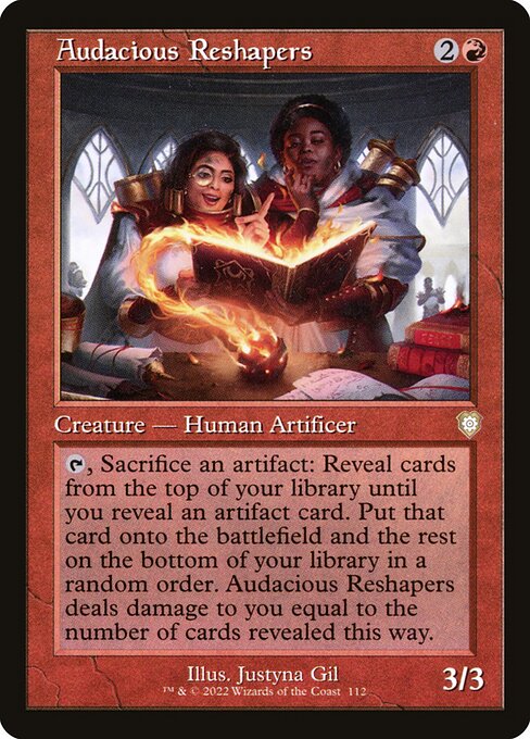 Audacious Reshapers (BRC-112)