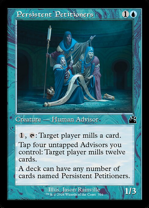 Persistent Petitioners (RVR-316)