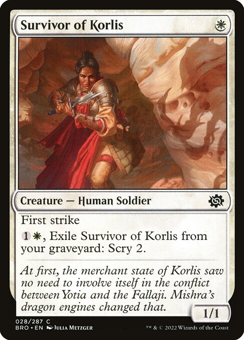 Survivor of Korlis (BRO-28) (Foil)