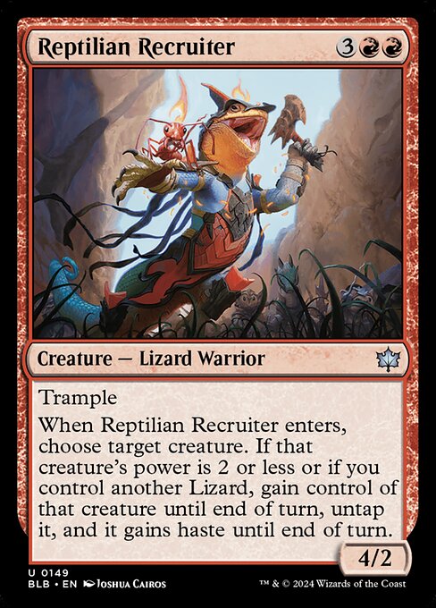 Reptilian Recruiter (BLB-149)