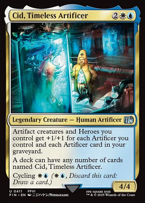 Cid, Timeless Artificer (FIN-411)