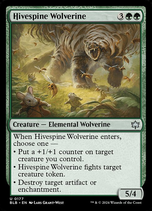 Hivespine Wolverine (BLB-177)
