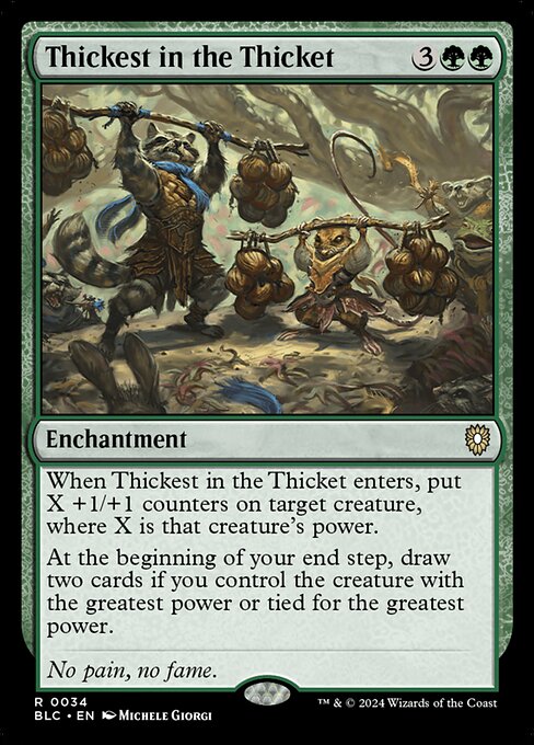 Thickest in the Thicket (BLC-34)