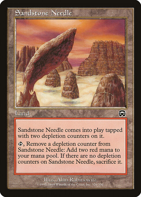 Sandstone Needle (MMQ-326) [Light Played]