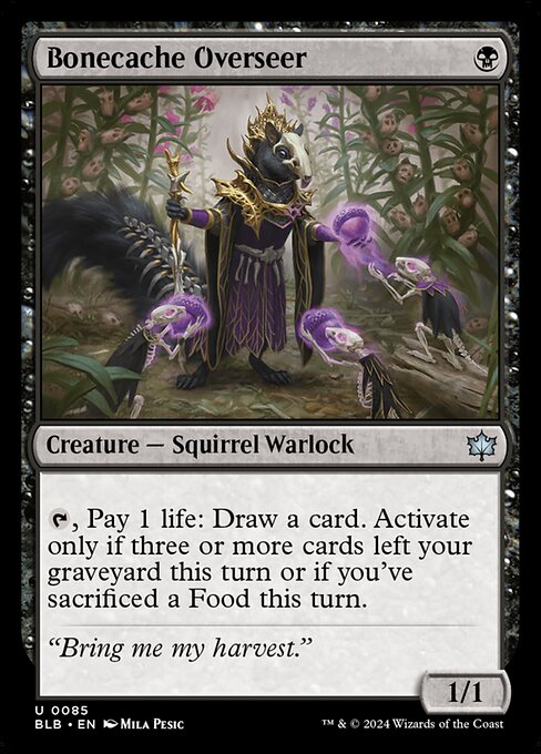 Bonecache Overseer (BLB-85) (Foil)