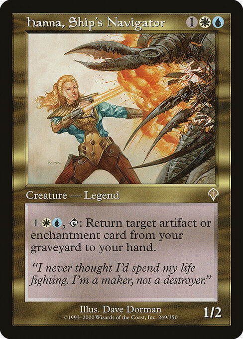 Hanna, Ship's Navigator (INV-249)