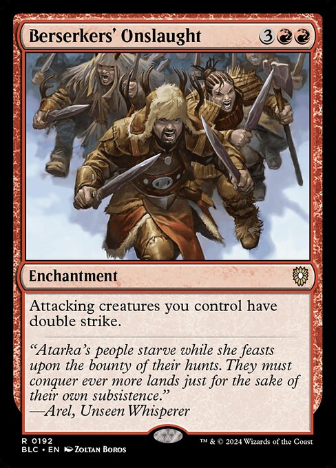 Berserkers' Onslaught (BLC-192)