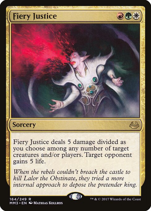 Fiery Justice (MM3-164)