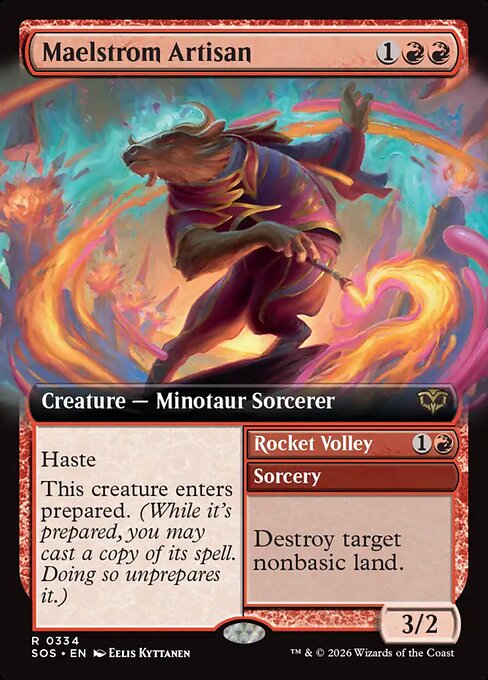 Maelstrom Artisan // Rocket Volley (SOS-334) (Foil)