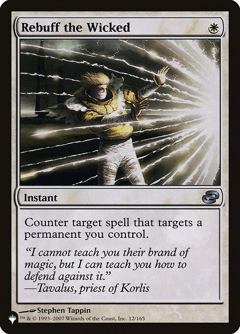 Rebuff the Wicked (PLST-PLC-12)
