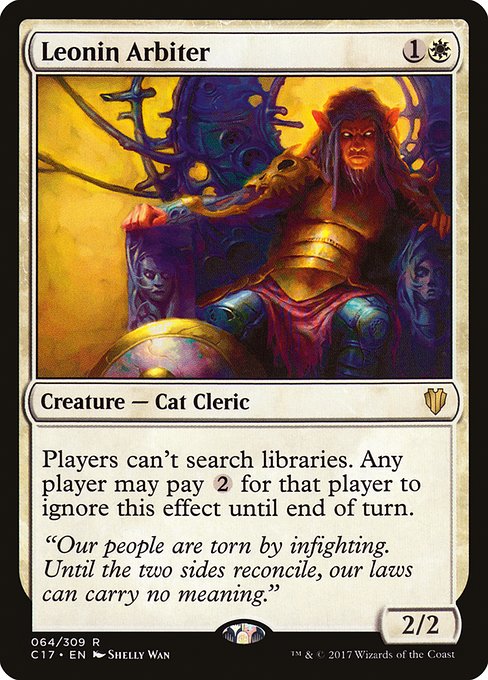 Leonin Arbiter (C17-64)