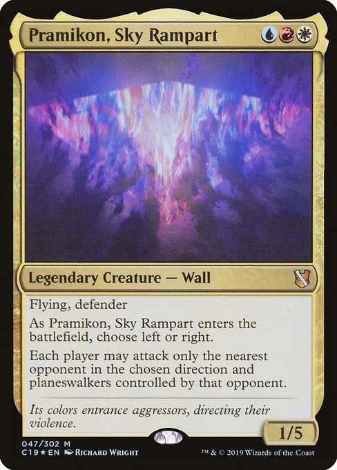 Pramikon, Sky Rampart (C19-47) (Foil)