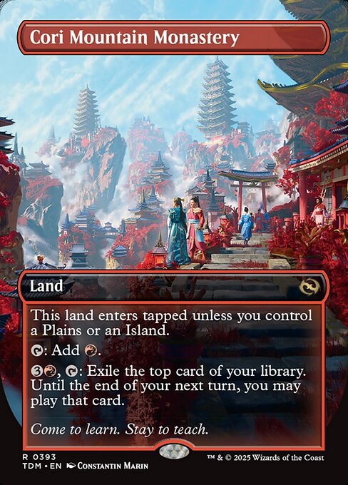 Cori Mountain Monastery (TDM-393) (Foil)