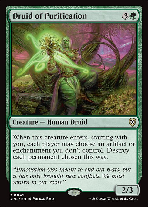 Druid of Purification (DRC-49)